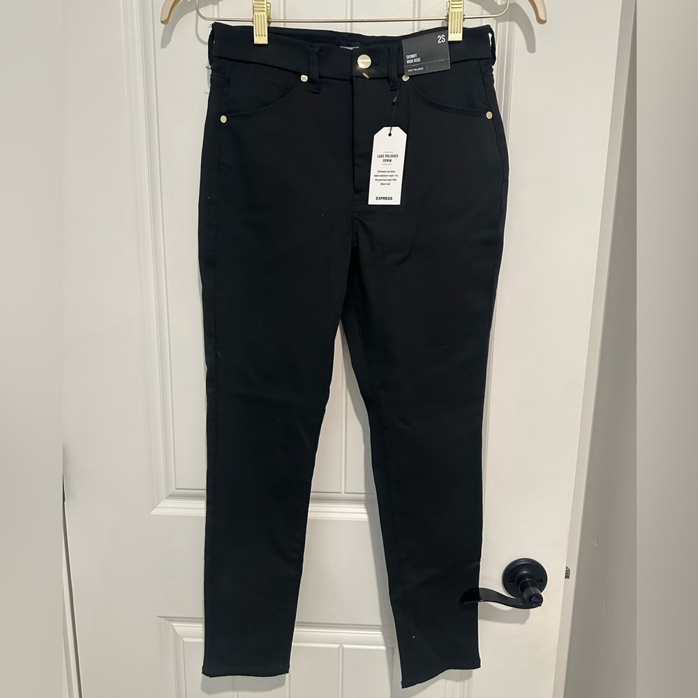 Express Skinny High Rise Pants NWT Size 2/short